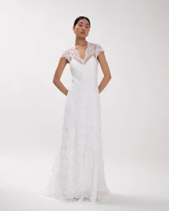 Wedding Edit|IVY OAK Daniela Lily Bridal Lace Dress
