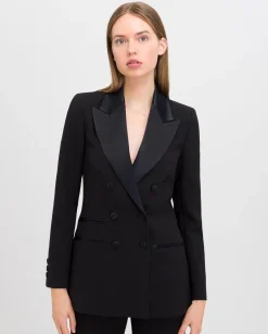 Blazers|IVY OAK Double Breasted Tuxedo