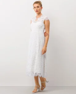 Bridal|IVY OAK Lace Dress Midi