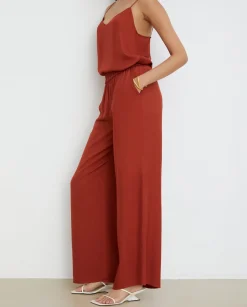 Trousers|IVY OAK Pia Rose Trouser