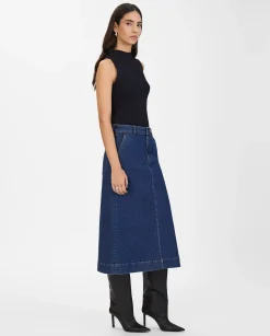 Denim|IVY OAK Stefanie Skirt
